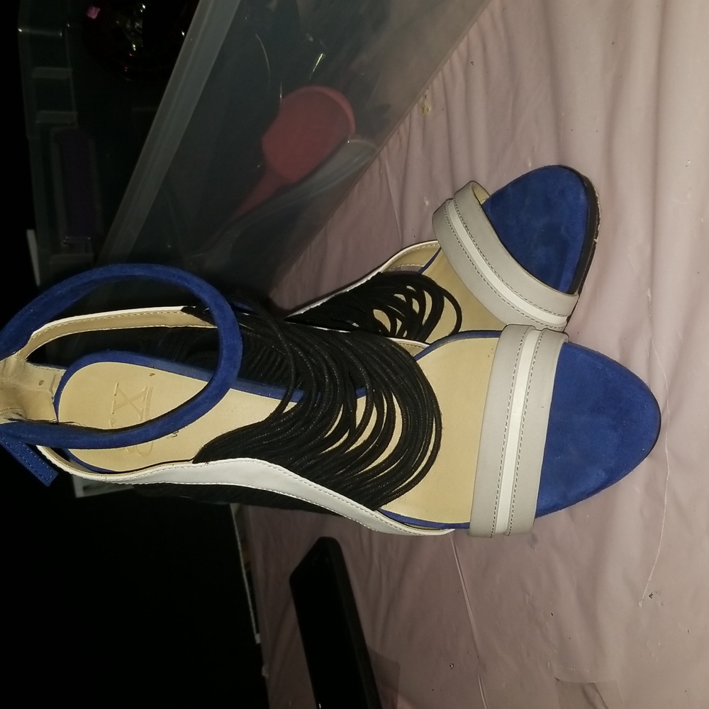 Multi Color heels 11 1/2m
